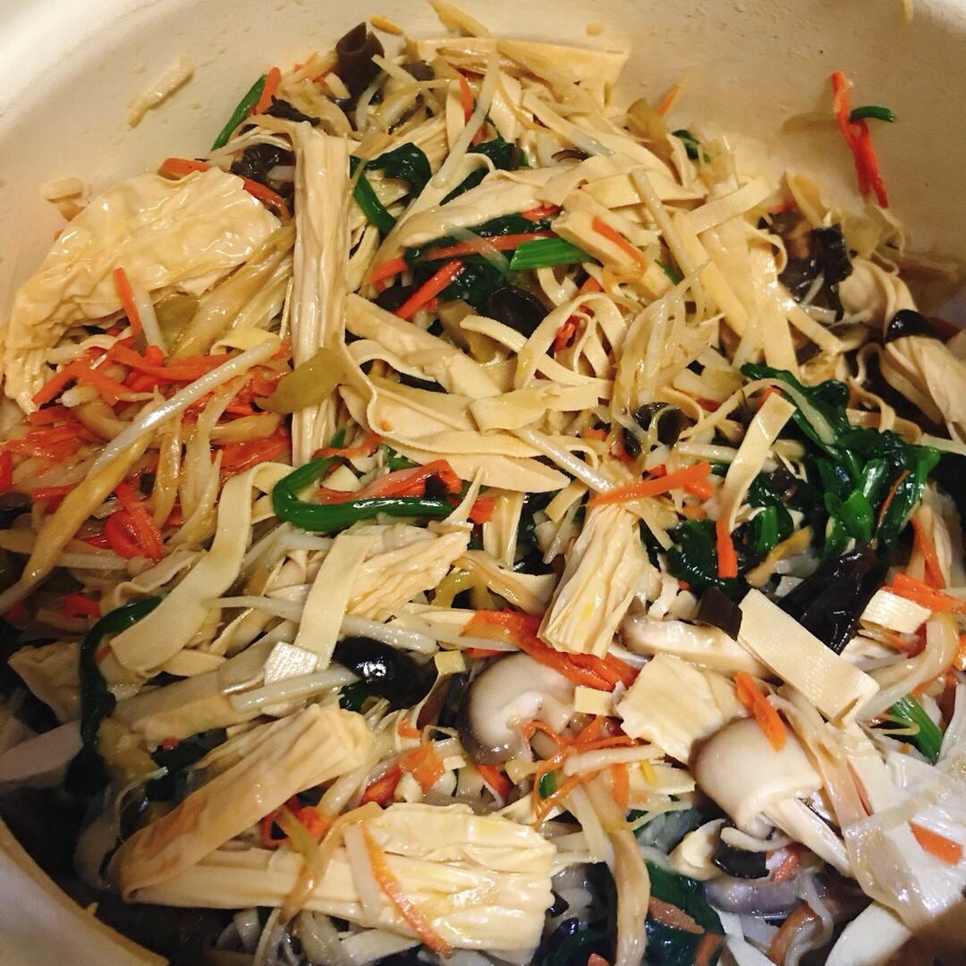 【炒什锦菜】这盘素菜上场，大鱼大肉要凉！