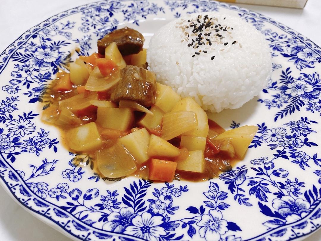 超级下饭的茄汁牛肉粒