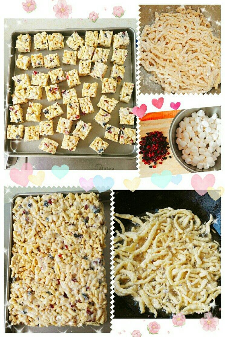 蔓越莓牛扎沙琪玛