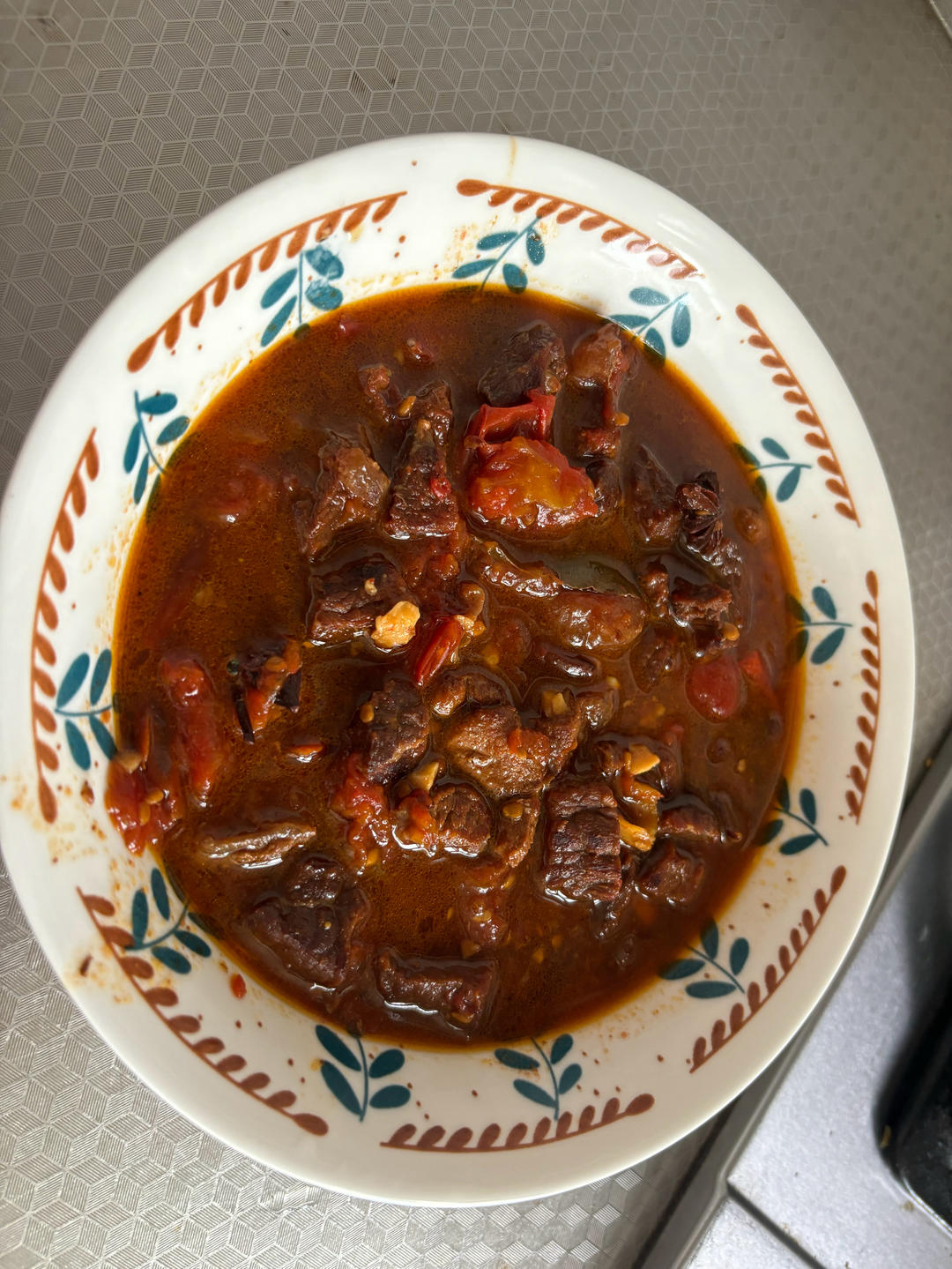番茄炖牛腩