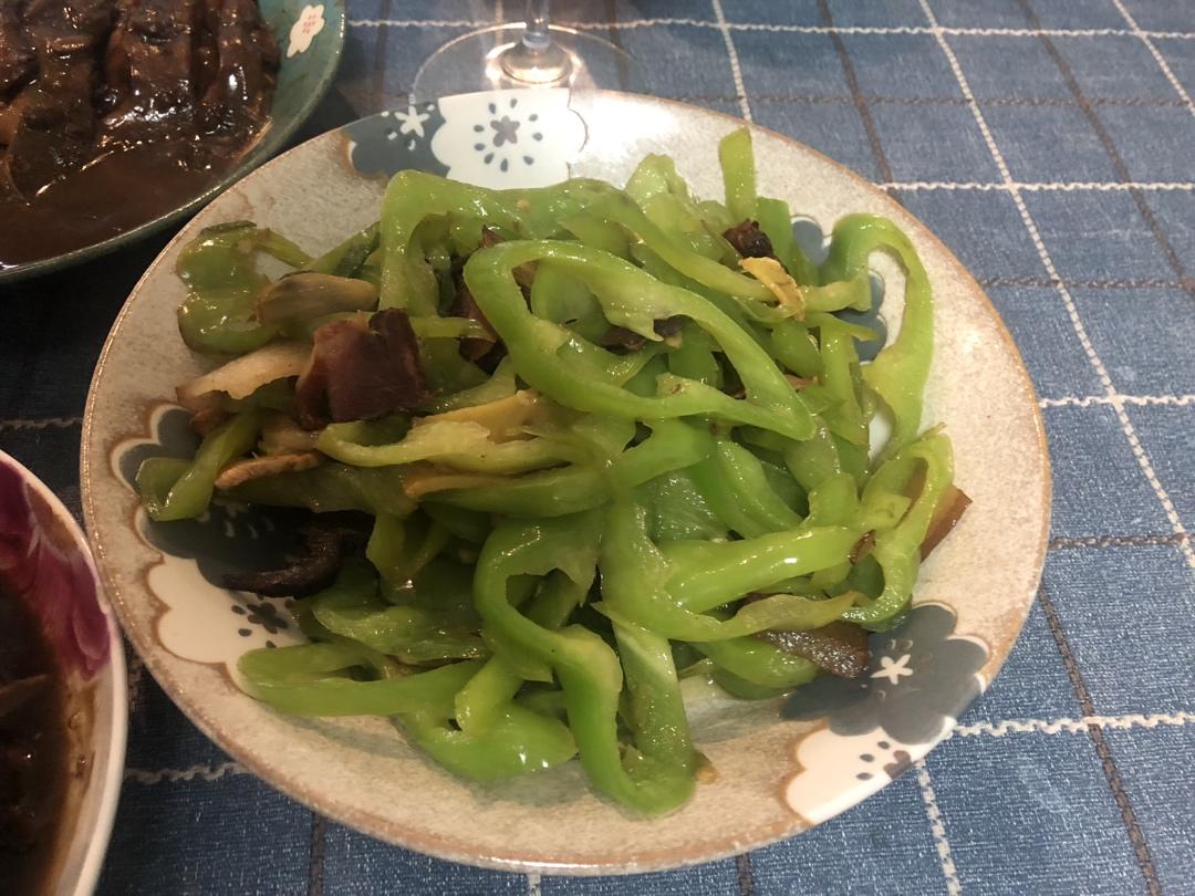 青椒炒腊肉