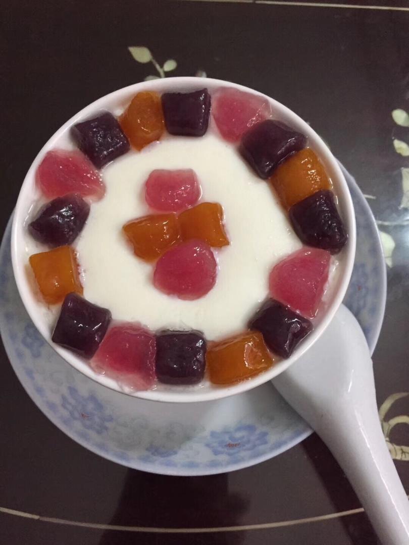 温暖治愈的芋圆糖水，轻松在家做，味道棒极了！