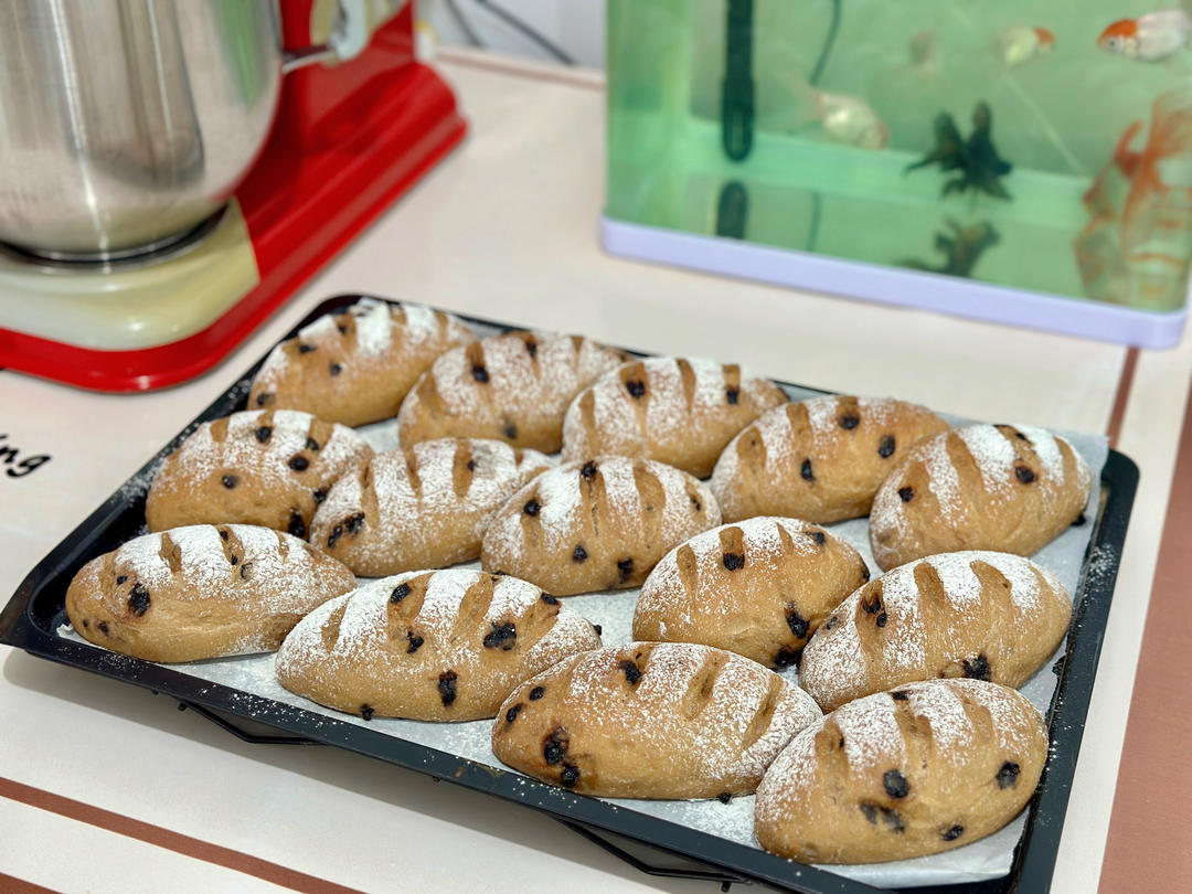 咖啡巧克力面包卷