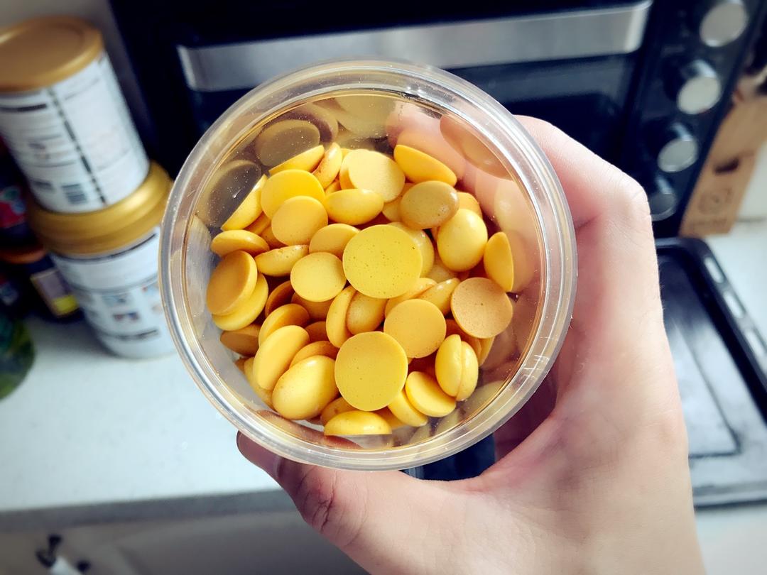 入口即化的无添加蛋黄溶豆