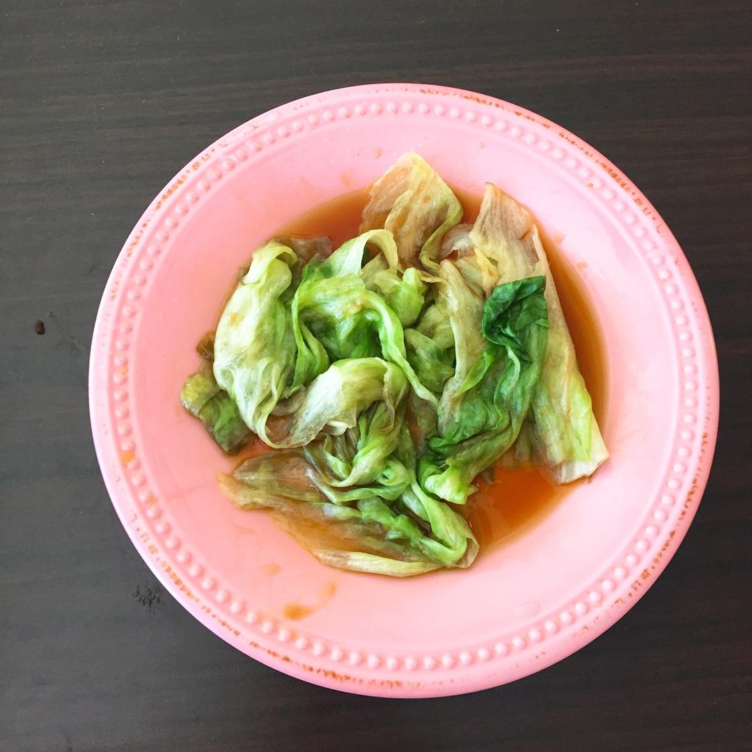 家常菜 蚝油生菜