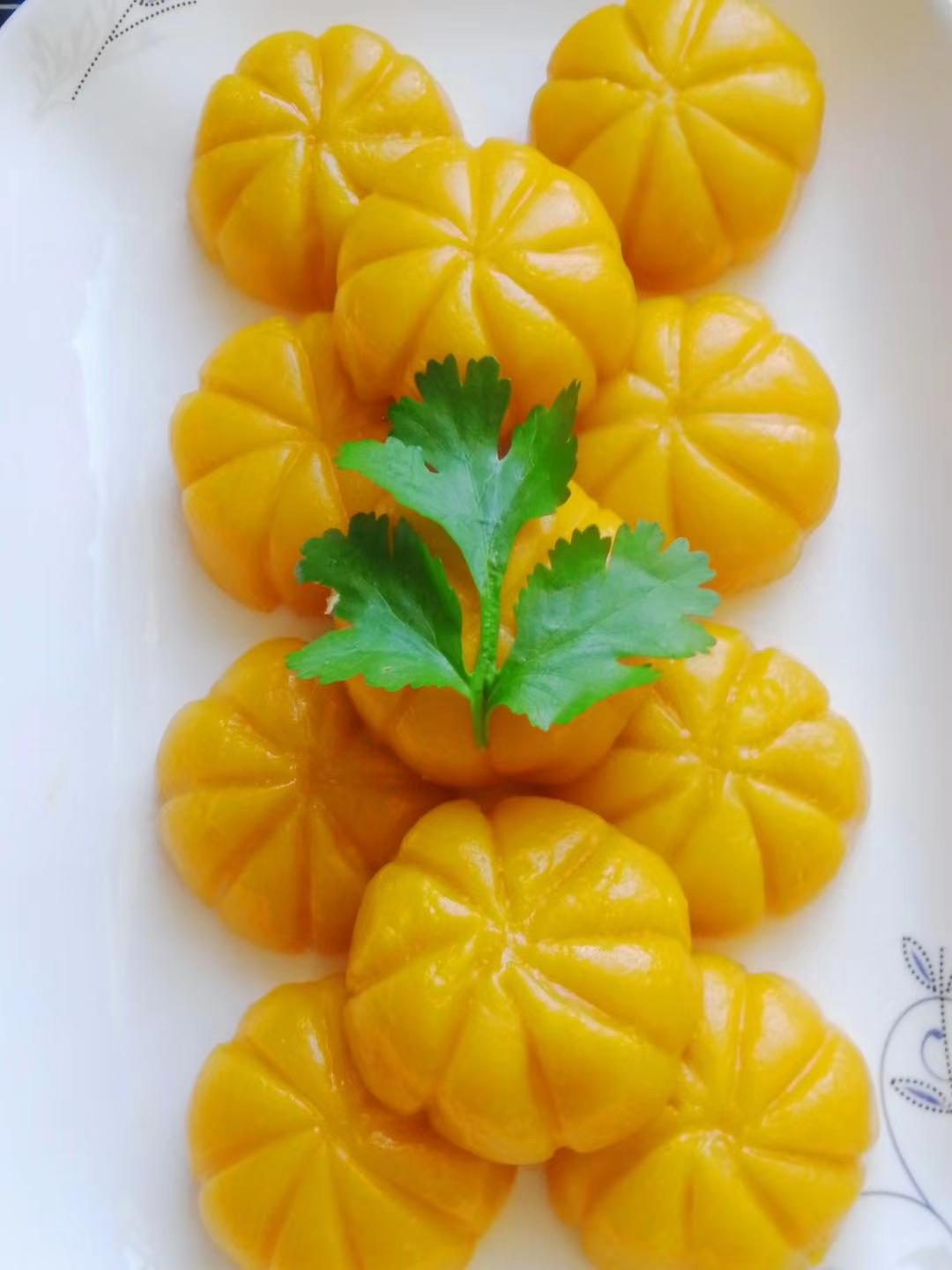 南瓜糯米饼