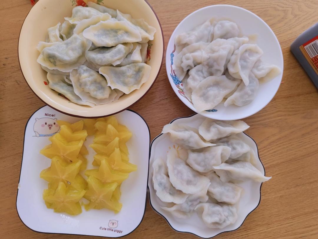 韭菜猪肉馅儿饺子
