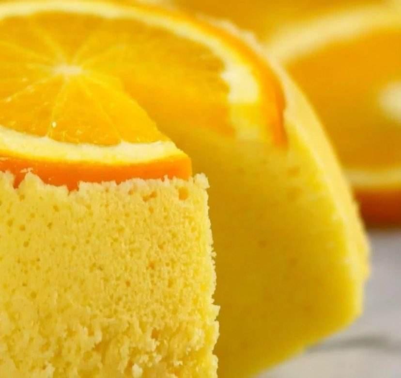 橙子蒸蛋糕
