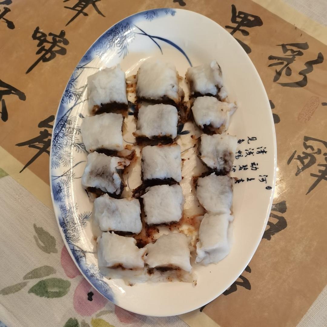 超级简单的山药枣泥糕