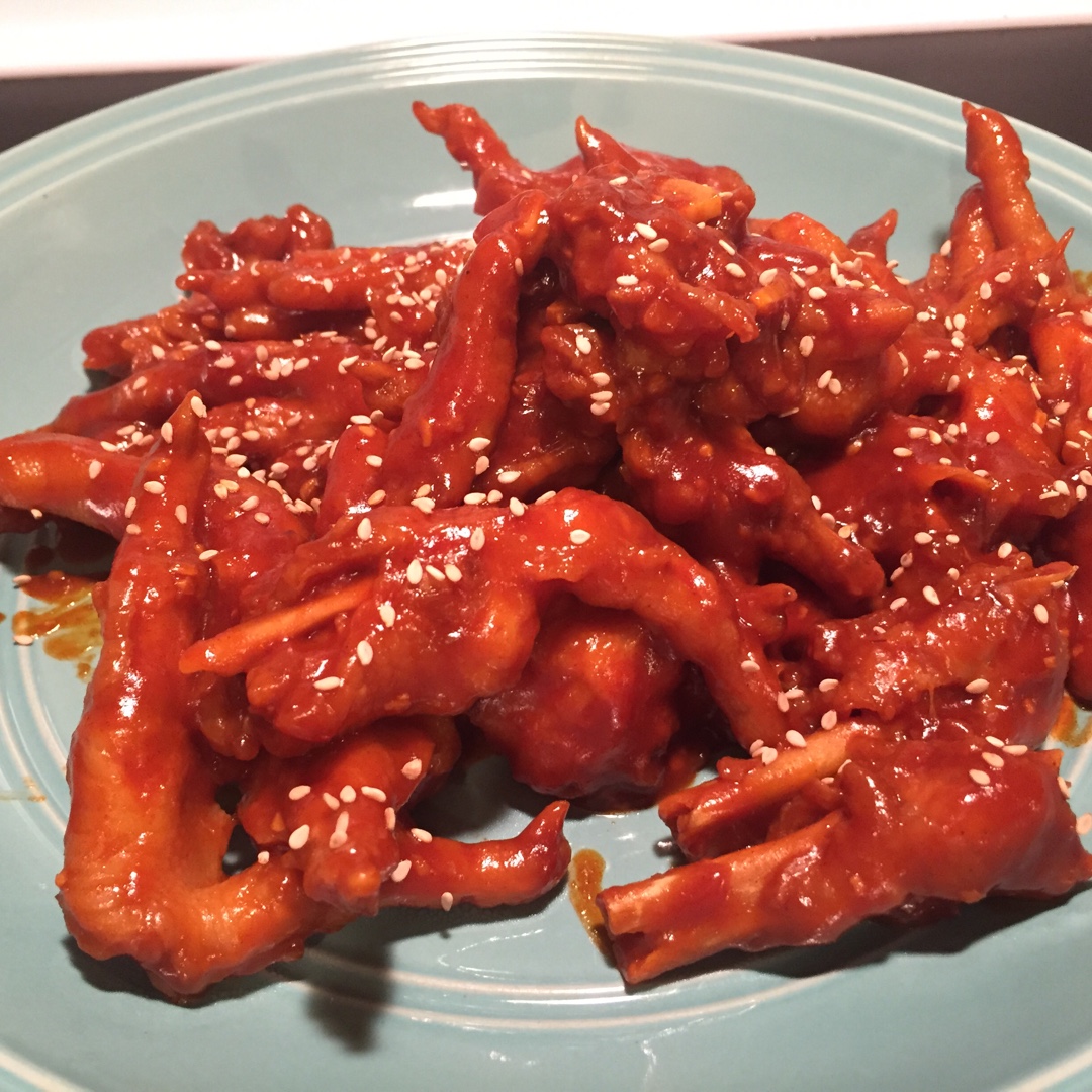 韩式辣鸡脚