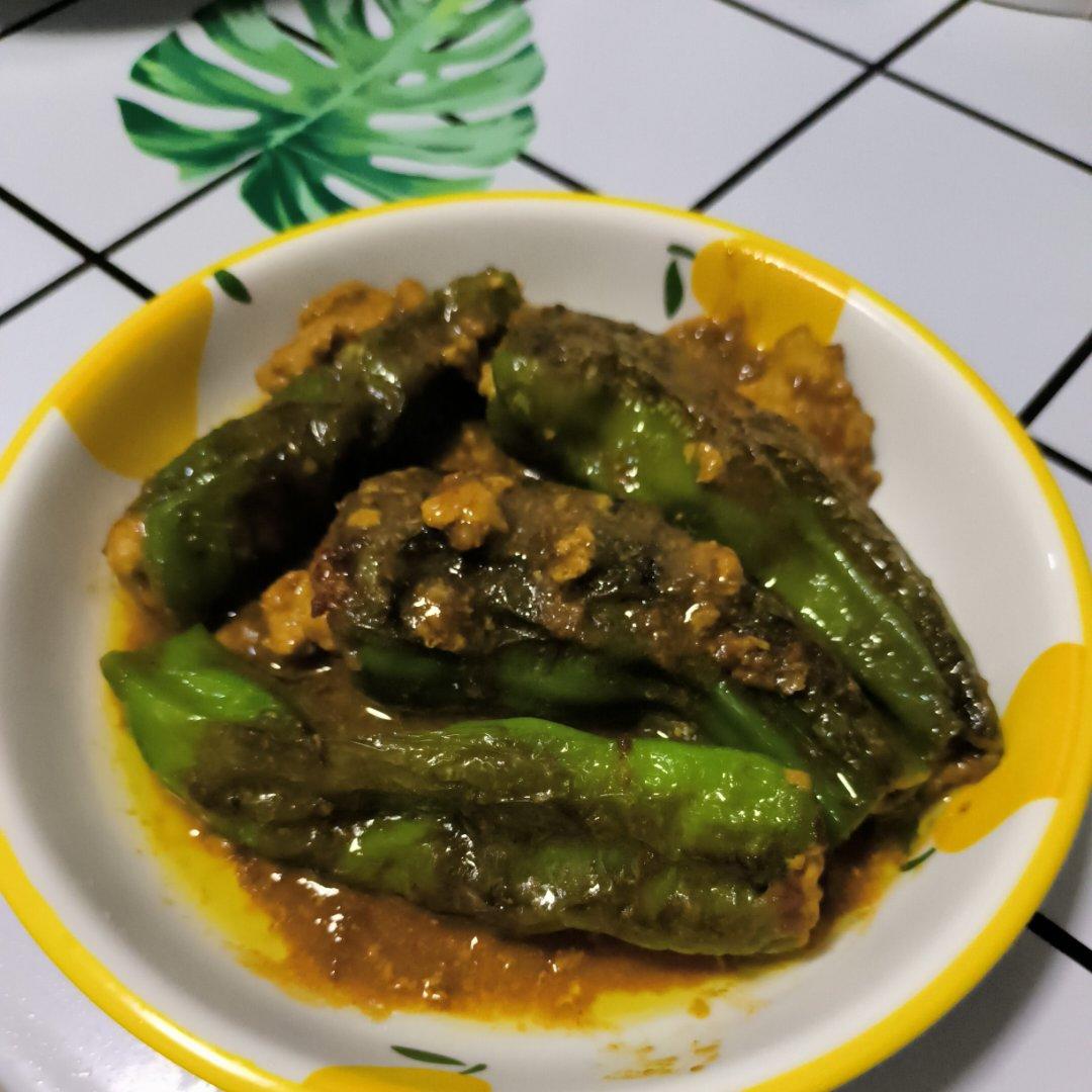 销魂青椒酿肉【超级下饭】