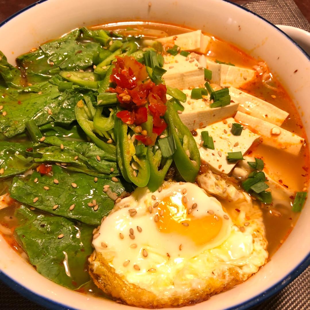 韩式豆腐锅 Korean Tofu Hotpot