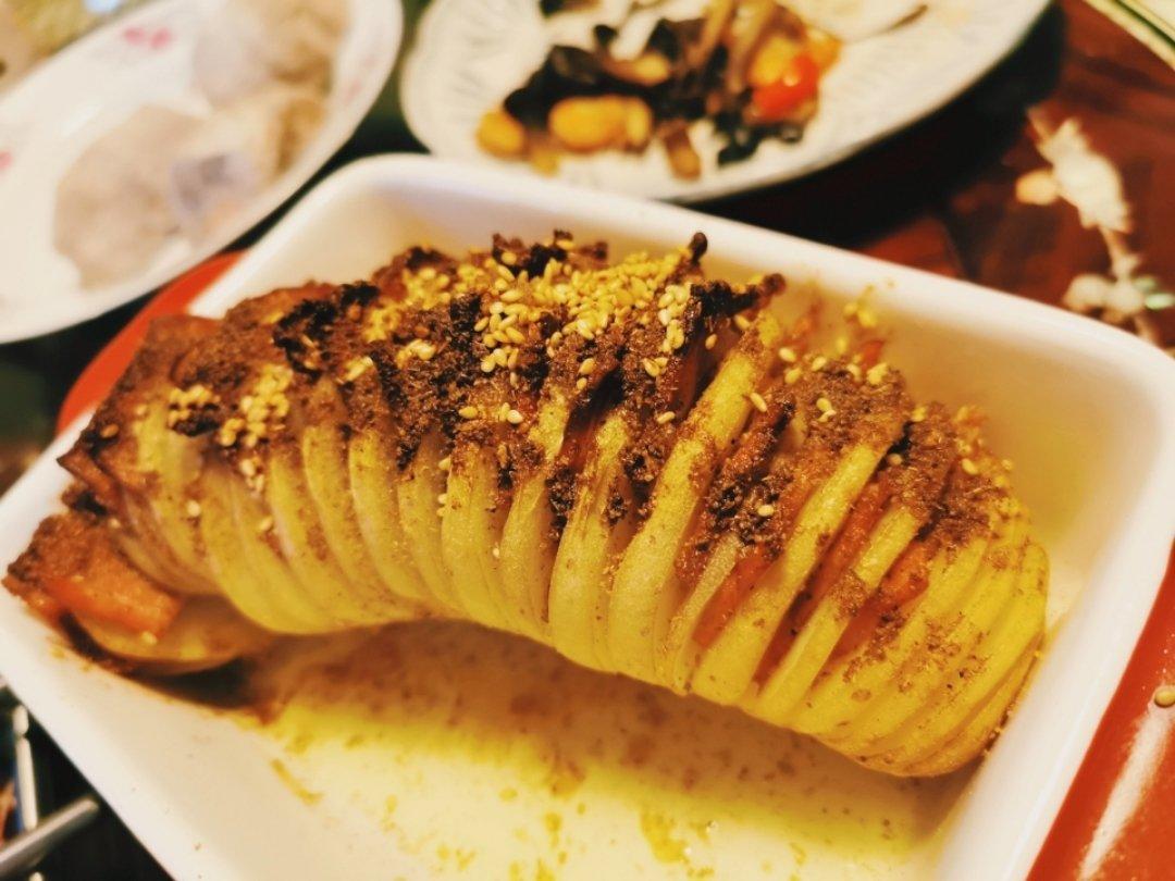 培根风琴烤土豆