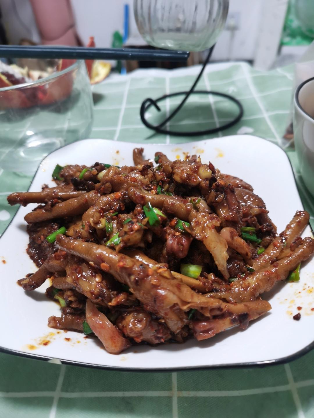 卤鸡爪