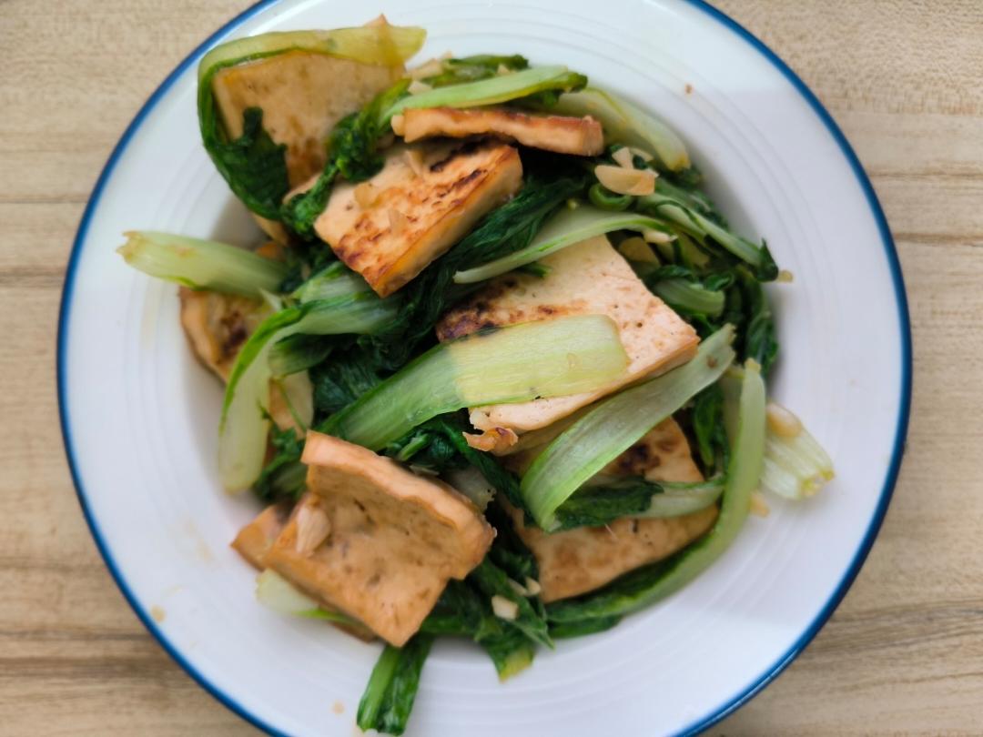 小白菜烧豆腐