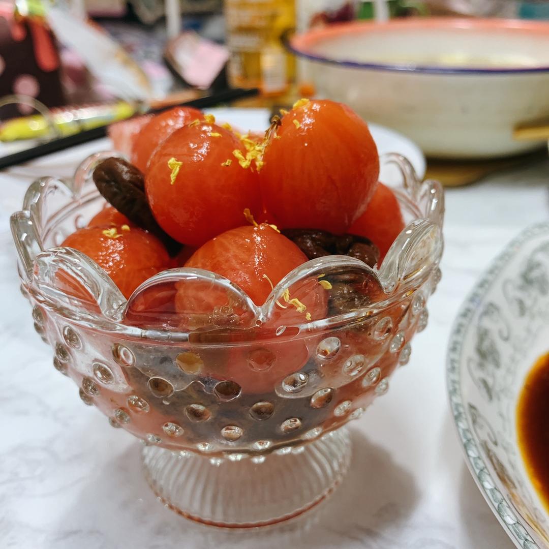 话梅小番茄