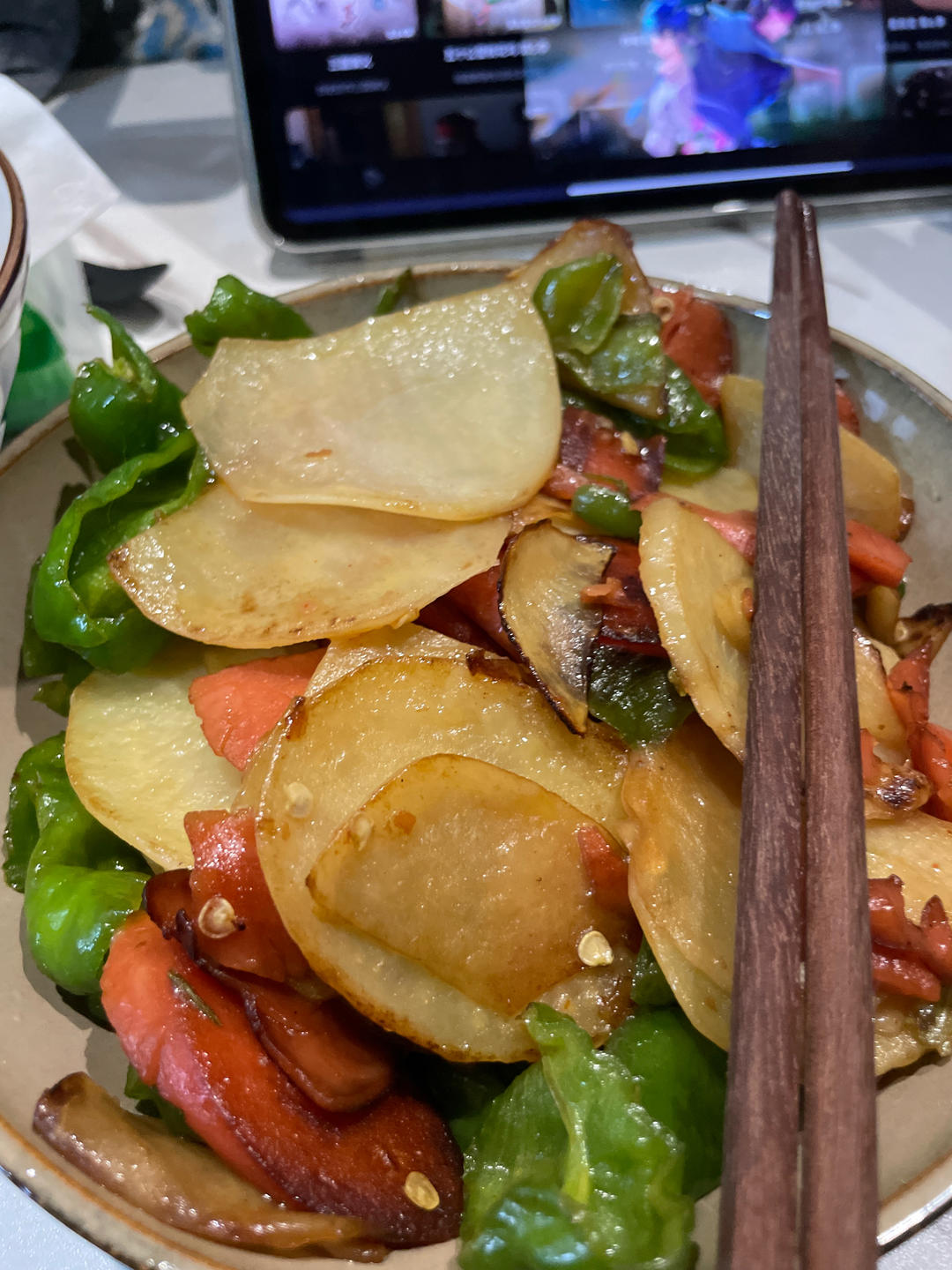 简单又下饭的干锅土豆片｜家常菜🔥