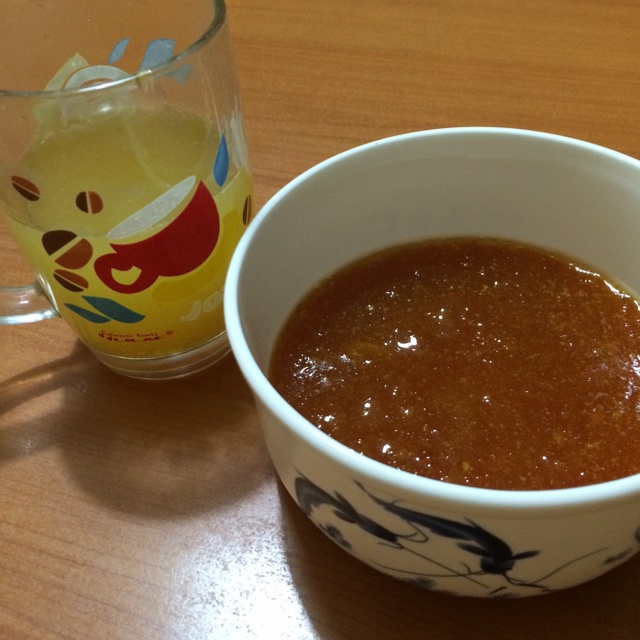 蜂蜜金橘茶