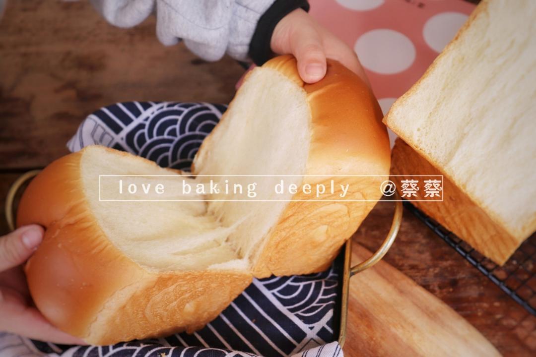 纯奶手撕吐司的做法 步骤1