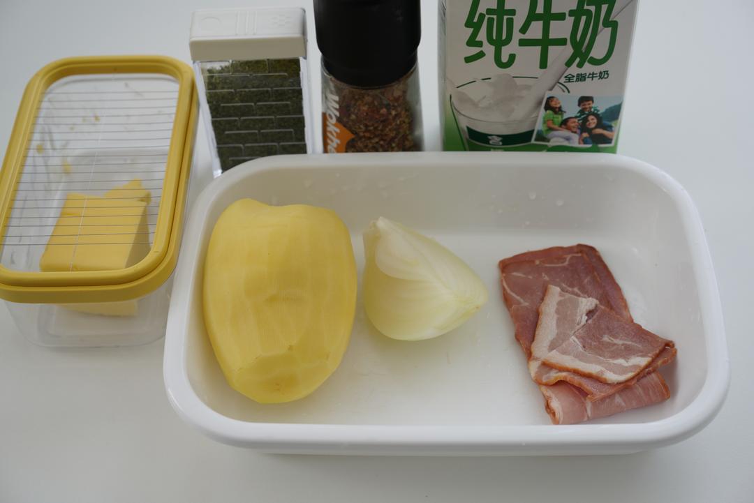 纯奶手撕吐司的做法 步骤1