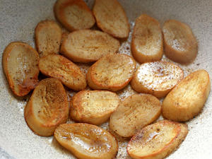 椒盐杏鲍菇~低油低盐，鲜香美味·圆满素食的做法 步骤8