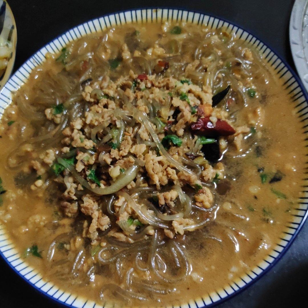 肉末粉条（蚂蚁上树）