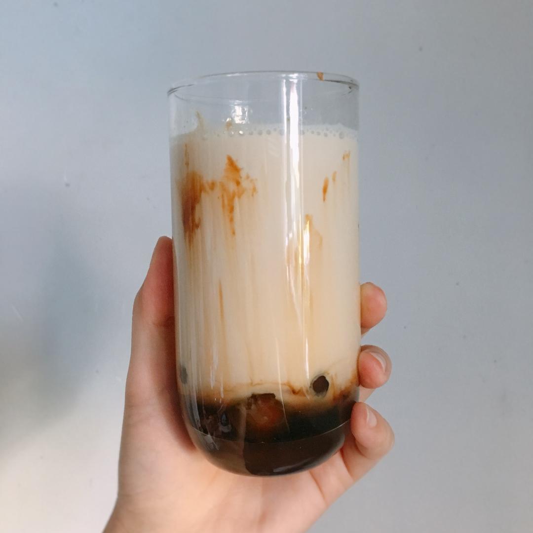 网红黑糖脏脏茶 | 一下就学会“一夏”的花样