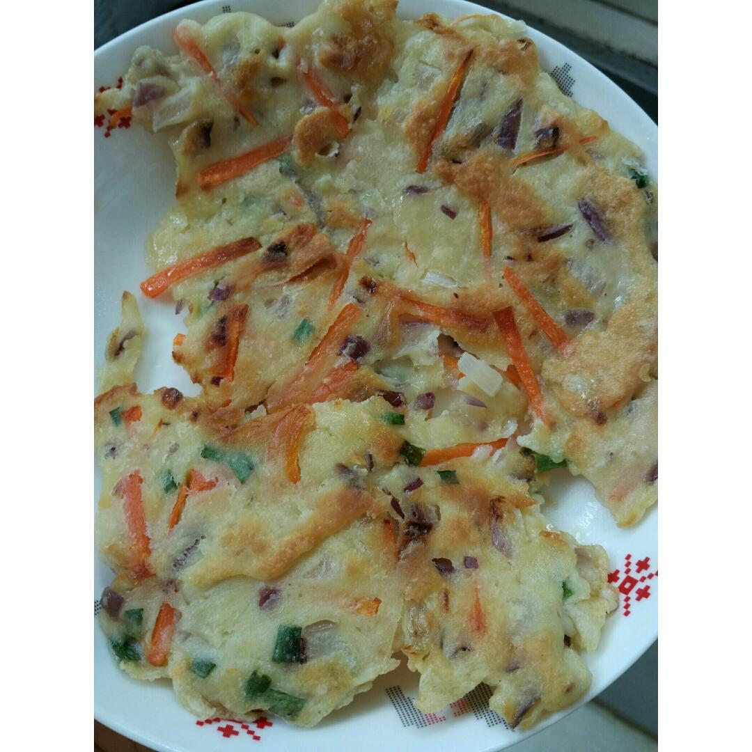 土豆洋葱煎饼