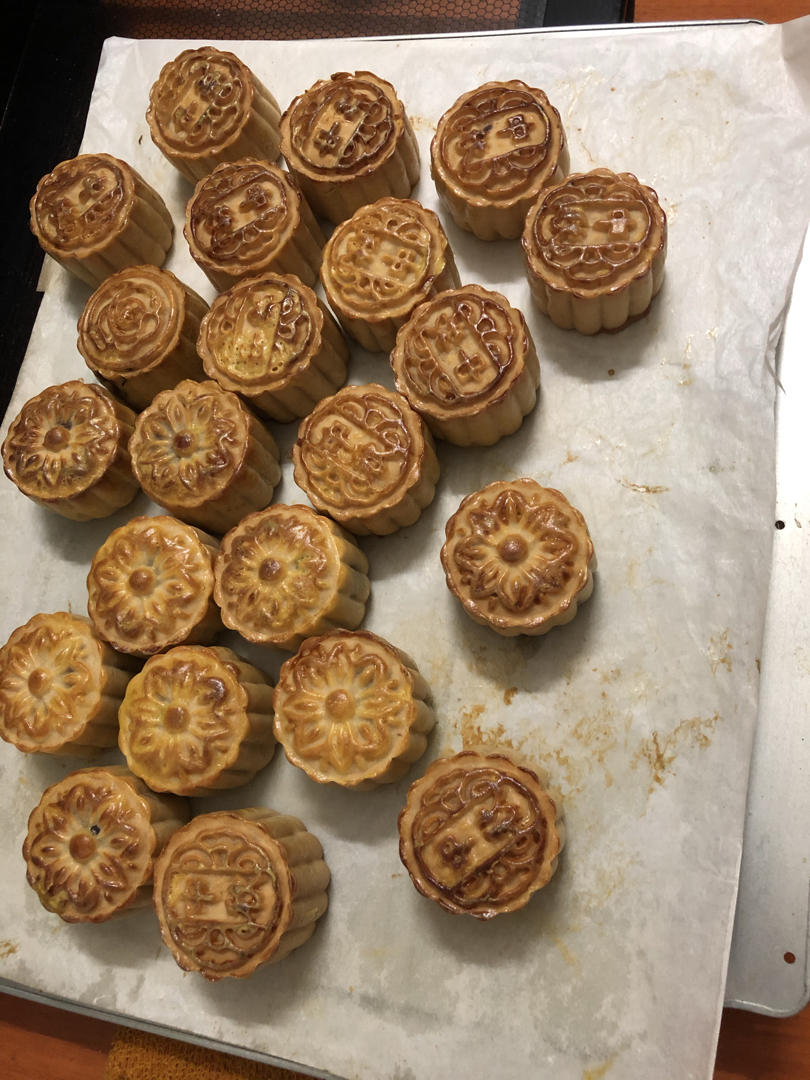 🔥如何做出不塌陷不鼓腰花纹清晰的月饼（超详细的步骤和方法）