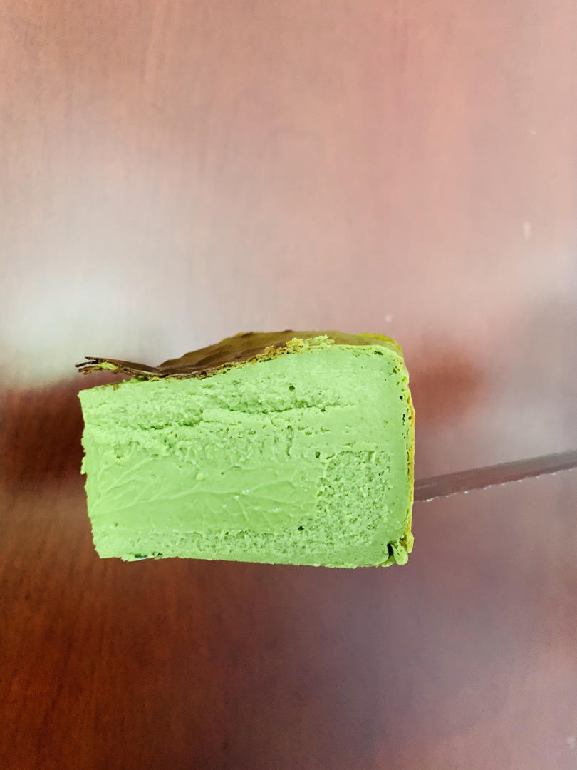 流心抹茶巴斯克芝士蛋糕