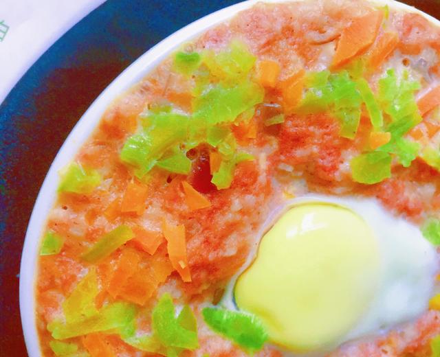 太阳蛋蒸肉的做法