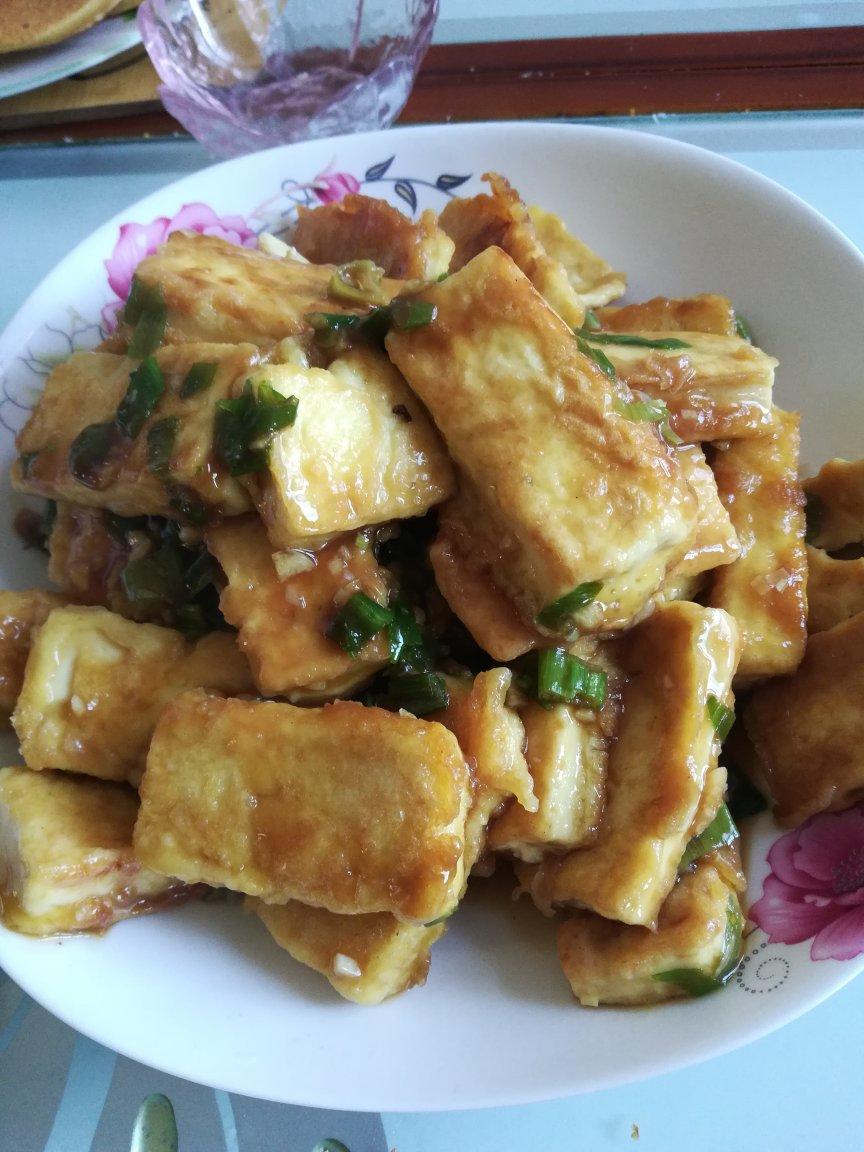 无敌好吃的香煎豆腐