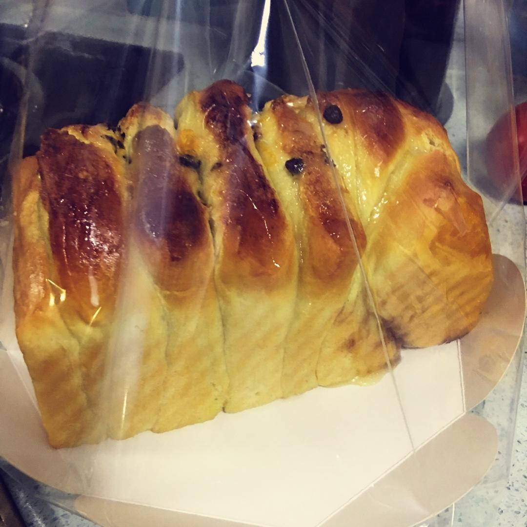 柔软香甜的鲜橙巧克力手撕面包