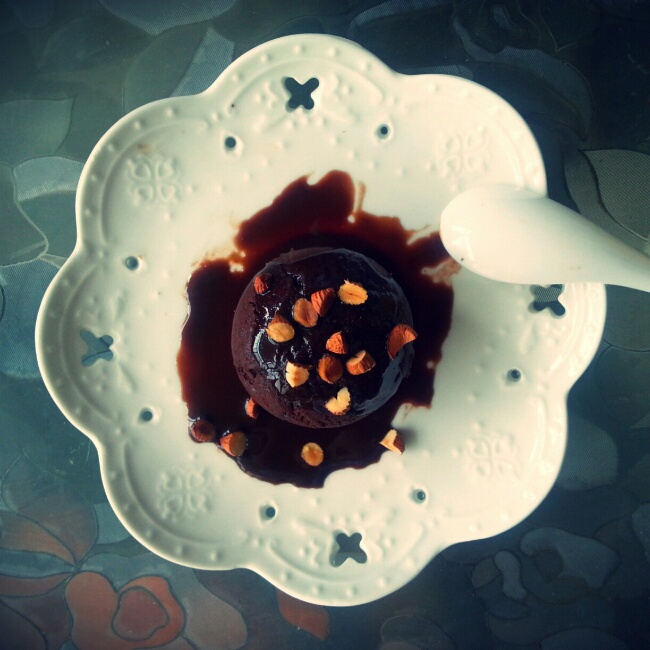 巧克力布丁蛋糕