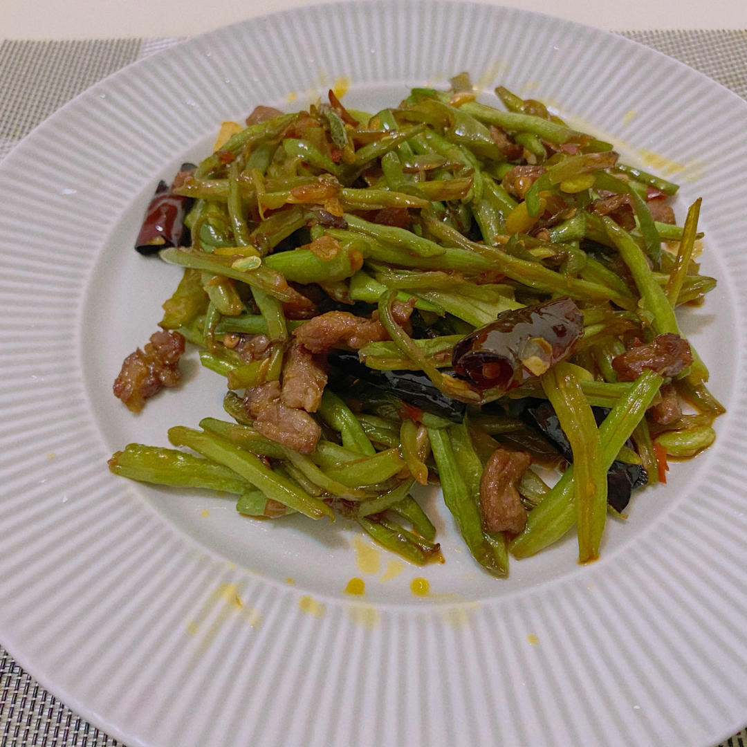 酱炒芸豆丝🔥豆角就这样炒，好吃的不得了
