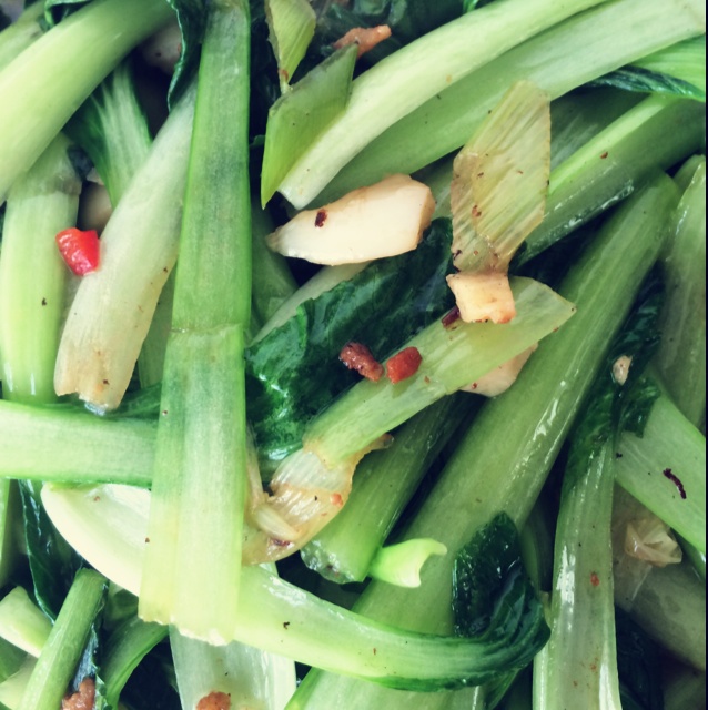 蒜蓉蚝油青菜