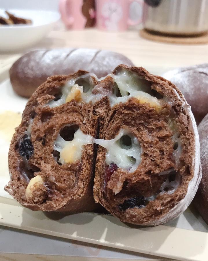 可可麻薯软欧