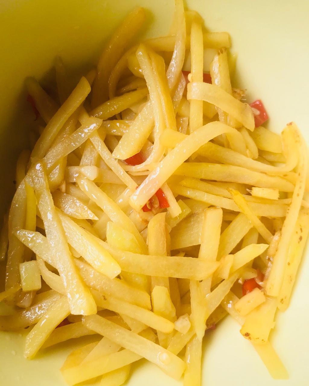 青椒土豆丝