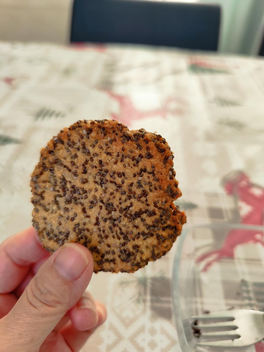 椰蓉奇亚籽饼干的做法