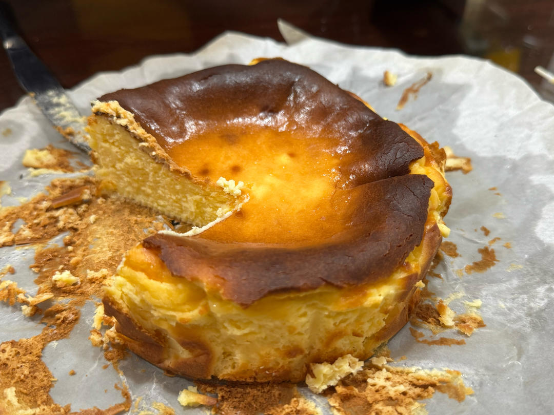 巴斯克芝士蛋糕『最简单的蛋糕』零失败🔥芝士控