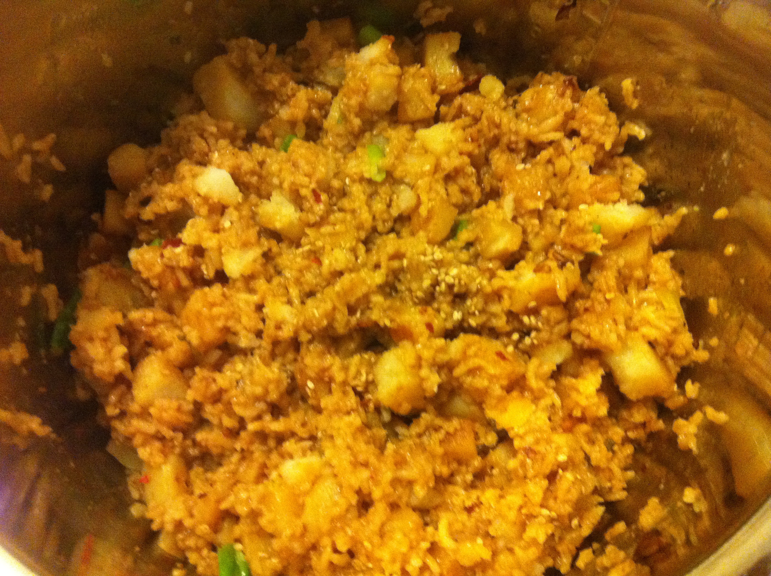 土豆焖饭