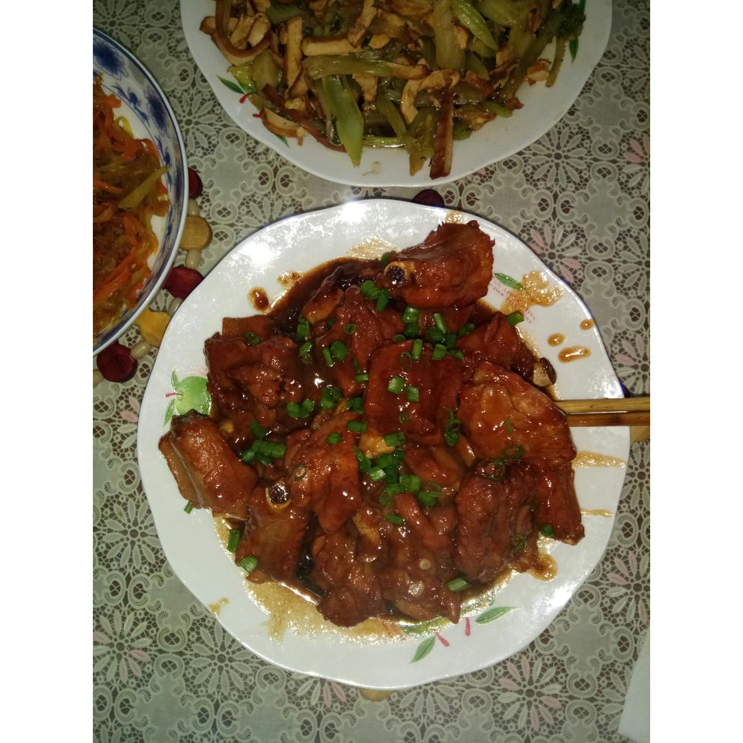 腐乳烧排骨