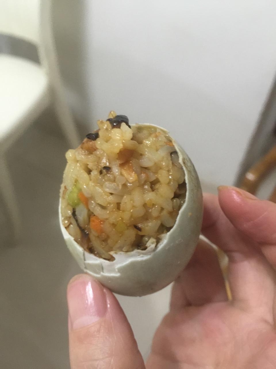 鸭蛋糯米饭