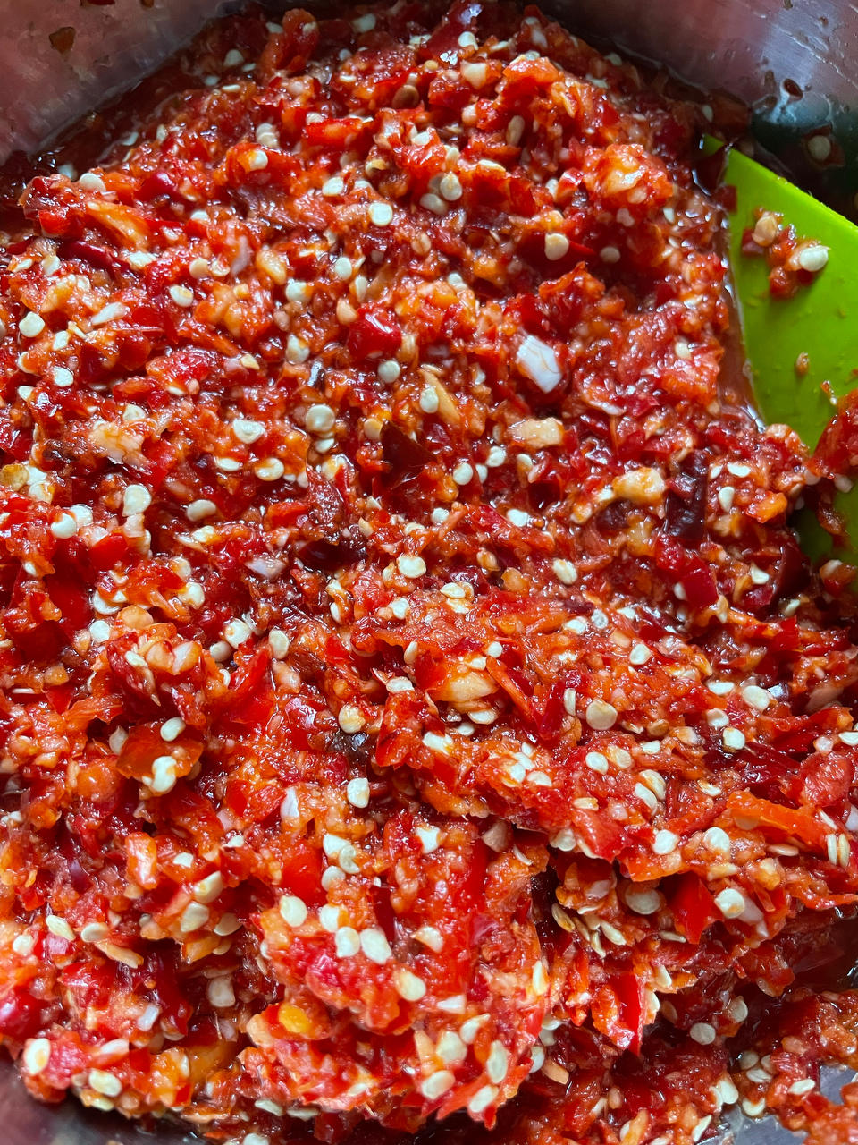💯香辣开胃的自制剁辣椒‼️放一年不会坏