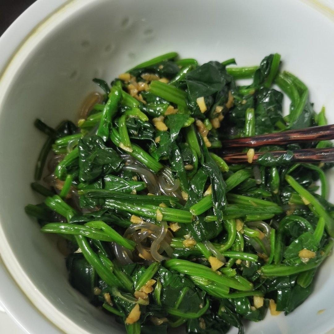 万能凉拌菜料汁（凉拌菠菜粉丝）