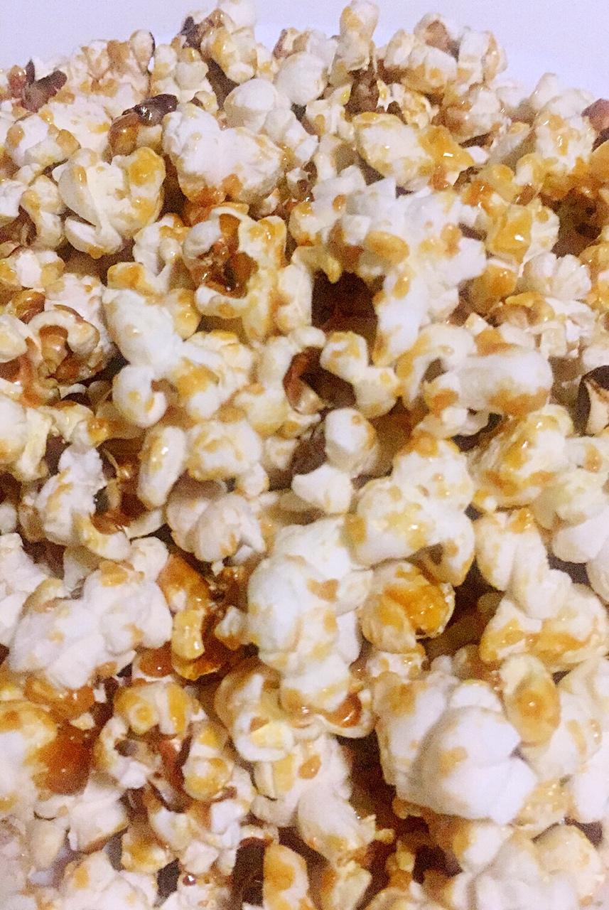 视频  自制焦糖爆米花