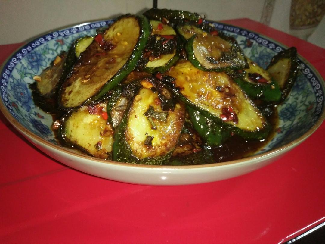 紫苏煎黄瓜