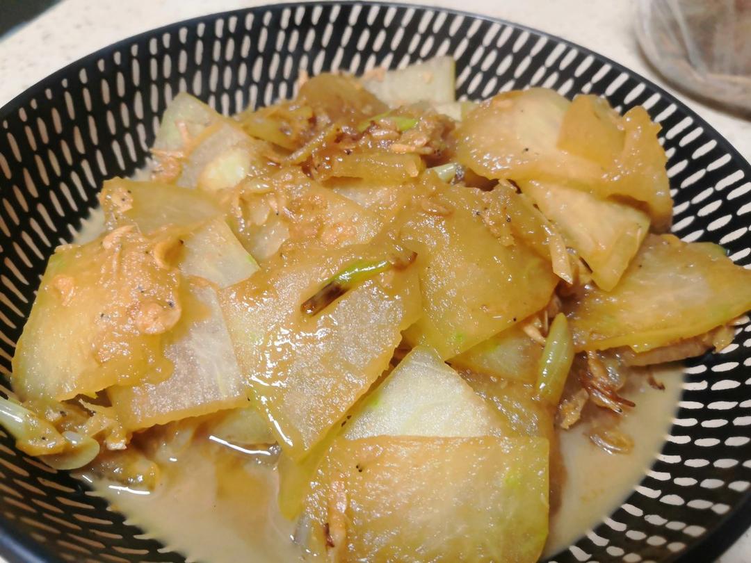 虾皮炒冬瓜