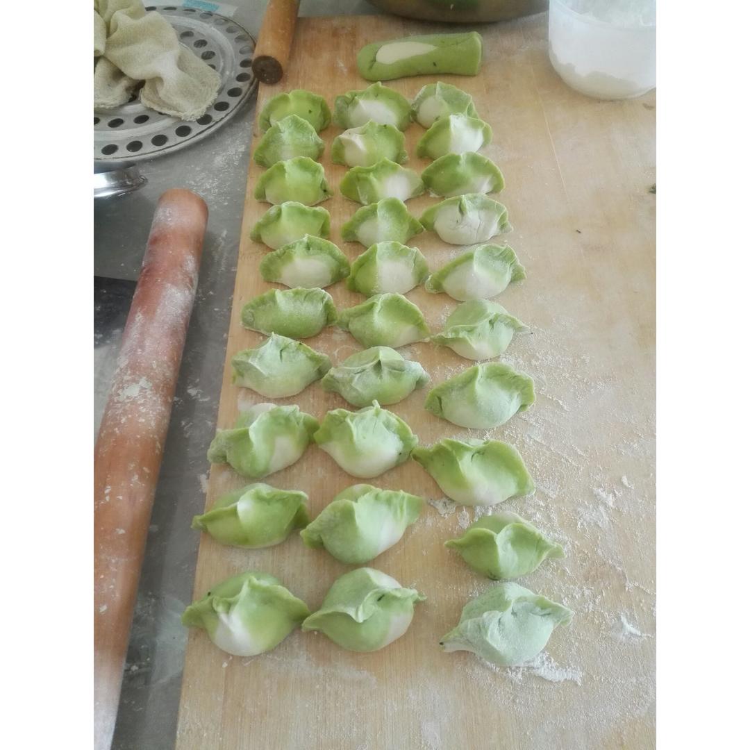 翡翠白玉饺子、白菜（百财）水饺、钱袋💰水饺、