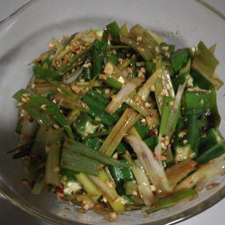 凉拌秋葵